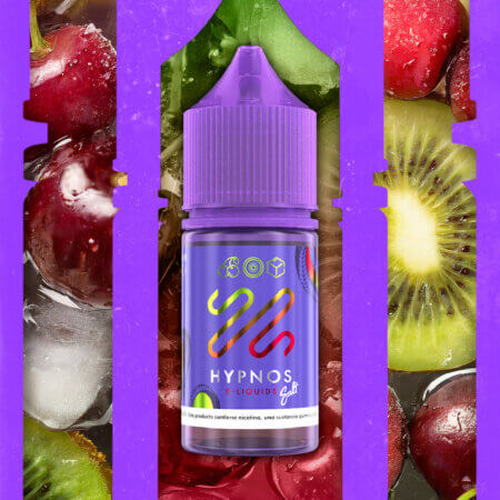 Cherry Kiwi Hypnos Salt   1x1 Flavor Card Individual