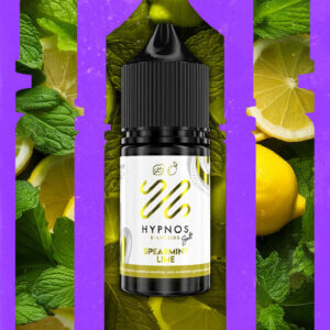 Spearmint Lime Hypnos Salt   Flavor Card Individual 1x1 1