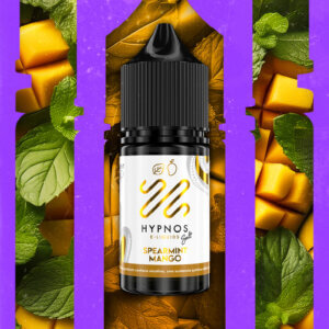 Spearmint Mango Hypnos Salt   Flavor Card Individual 1x1 1