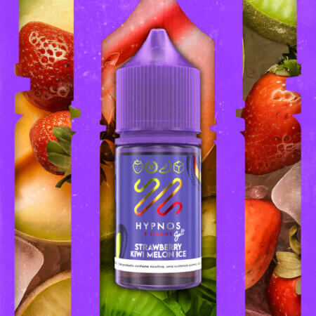 Strawberry Kiwi Melon Hypnos Salt   1x1 Flavor Card Individual