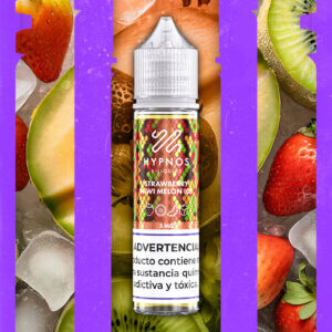 Strawberry Kiwi Melon Ice Hypnos Freebase   Flavor Card Individual 1x1 1