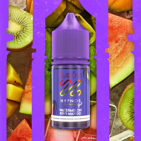 Watermelon Kiwi Mango Hypnos Salt   1x1 Flavor Card Individual